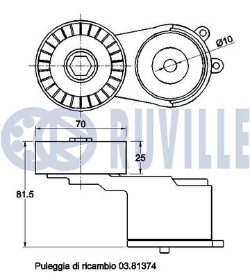 INTINZATOR CUREA CUREA DISTRIBUTIE RUVILLE 542073 1