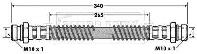 Тормозной шланг BORG & BECK BBH7454 для HYUNDAI H100