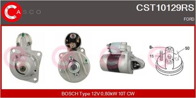 CASCO Startmotor / Starter Reman (CST10129RS)