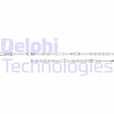 DELPHI LZ0236 Датчик износа тормозных колодок  для BMW X4 (Бмв X4)