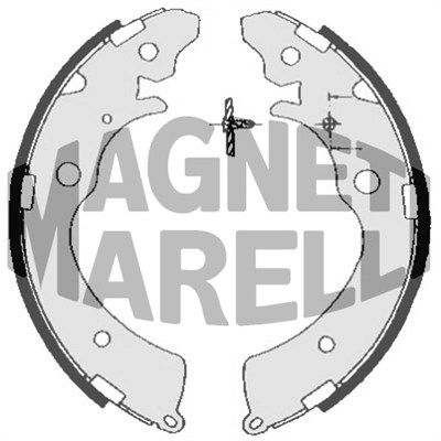 MAGNETI MARELLI 360219198349 Ремкомплект барабанных колодок  для HONDA CAPA (Хонда Капа)