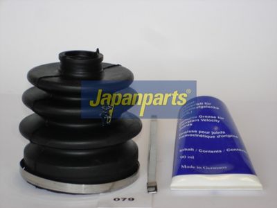 JAPANPARTS Gofruotoji membrana, kardaninis velenas