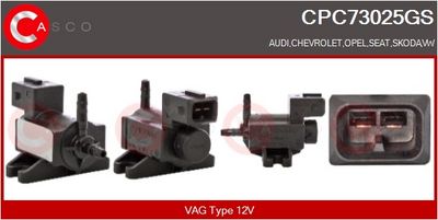 CONVERTOR PRESIUNE ESAPAMENT CASCO CPC73025GS