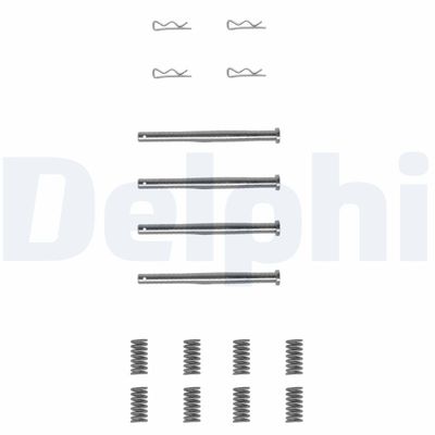 Zestaw akcesoriów, klocki hamulcowe DELPHI LX0177