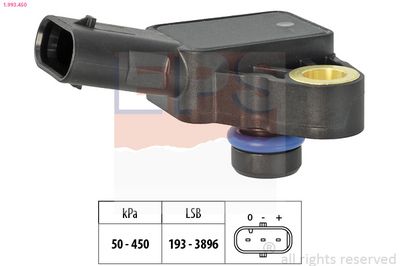 Czujnik ciśnienia powietrza, adaptacja wysokościowa EPS 1.993.450