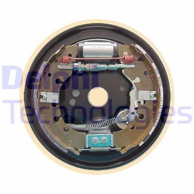 DELPHI LG16058 Ремкомплект барабанных колодок для OPEL CORSA D (S07) 1.0 (L08, L68)