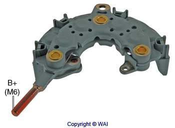 Pont de diodes d'alternateur WAI — 12V, 11,989cm