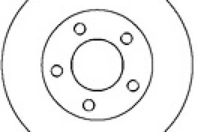 спирачен диск MAPCO 15283