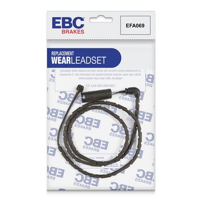 показател за износване, спирачни накладки EBC Brakes EFA069