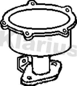 KLARIUS 322354 Катализатор  для NISSAN MICRA II (K11) 1.0 i 16V