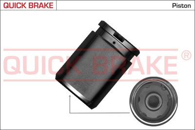 Piston, brake caliper 185001MK