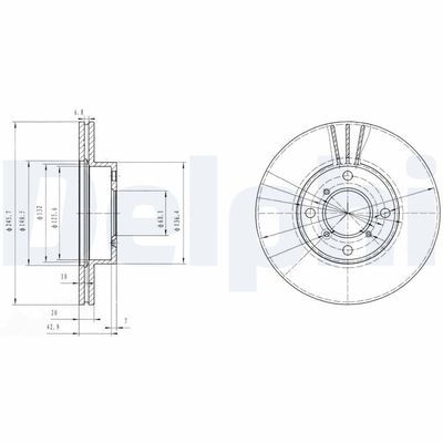 Brake Disc BG3341