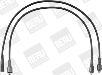 Комплект проводов зажигания BERU by DRiV ZEF772 для AUDI SUPER