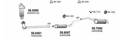 SISTEM DE ESAPAMENT ASSO ART3772