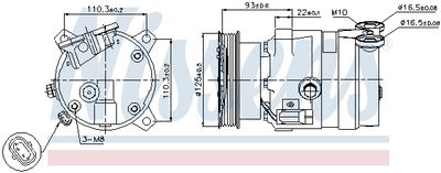 Compressor, air conditioning 89106