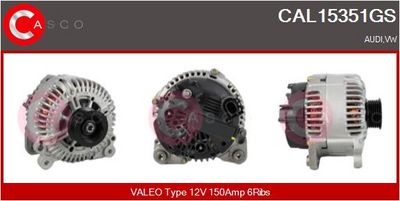 generátor CASCO CAL15351GS