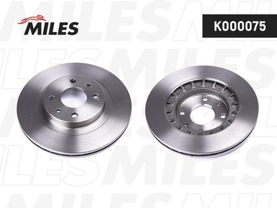 Тормозной диск MILES K000075 для LADA GRANTA