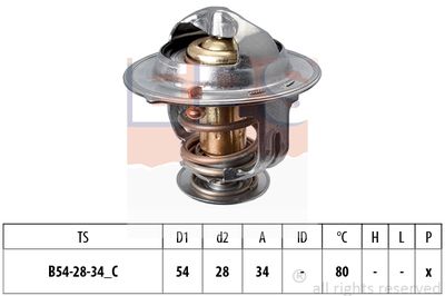 EPS 1.880.694S Термостат  для CHEVROLET LACETTI (Шевроле Лакетти)