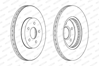 Brake Disc DDF1125C