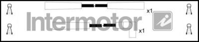 Комплект проводов зажигания INTERMOTOR 76026 для CITROËN LNA