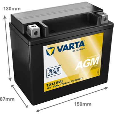 STARTERBATTERIE VARTA 510909017K542 1