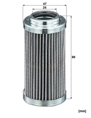 Hydraulisch filter (patroon) past: VOLVO EW55 B