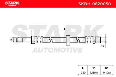 спирачен маркуч STARK SKBH-0820050