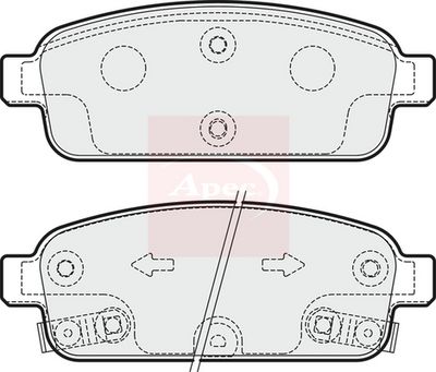 DriveTec Brake Pads DBPPAD1864