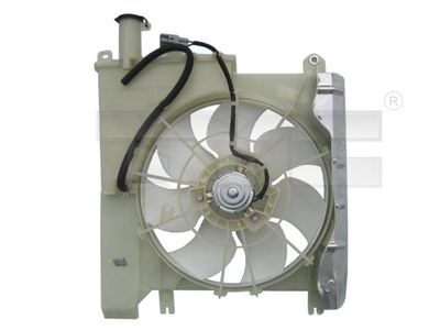 Вентилятор, охлаждение двигателя TYC 836-1001 для CITROËN C1