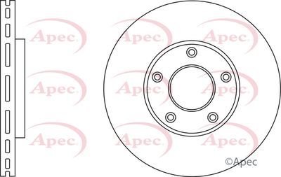 Brake Disc APEC DSK3052