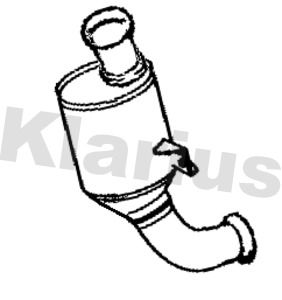 Filtr sadzy / filtr cząstek stałych, układ wydechowy KLARIUS 390982