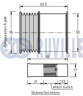 SISTEM ROATA LIBERA GENERATOR RUVILLE 541964 1