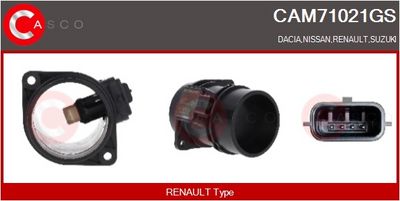 SENZOR DEBIT AER CASCO CAM71021GS