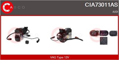 COMPRESOR INSTALATIE AER COMPRIMAT CASCO CIA73011AS