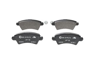 BREMSBELAGSATZ SCHEIBENBREMSE ATE 13046039682 14