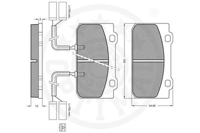 SET PLACUTE FRANA FRANA DISC OPTIMAL 9435 1