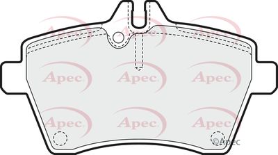 Brake Pad Set APEC PAD1439