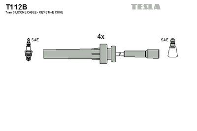 комплект запалителеи кабели TESLA