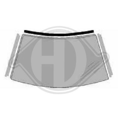 ZIER-/SCHUTZLEISTE FRONTSCHEIBE