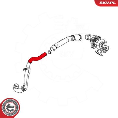 Hadica plniaceho vzduchu ESEN SKV 24SKV129