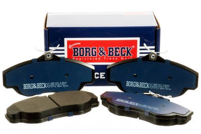 комплект спирачно феродо, дискови спирачки BORG & BECK BBP1429