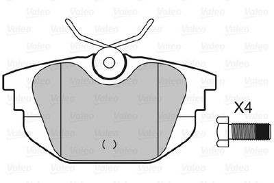 SET PLACUTE FRANA FRANA DISC VALEO 598331 1