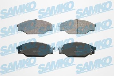Комплект тормозных колодок, дисковый тормоз SAMKO 5SP266 для VW TARO