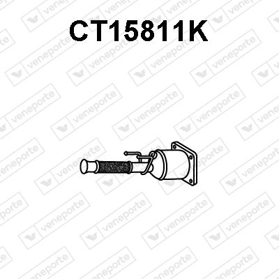 Катализатор VENEPORTE CT15811K для CITROËN C6