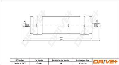 FILTRU COMBUSTIBIL DR!VE+ DP1110130161 0