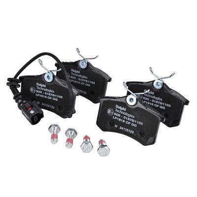 BREMSBELAGSATZ SCHEIBENBREMSE DELPHI LP1815 0