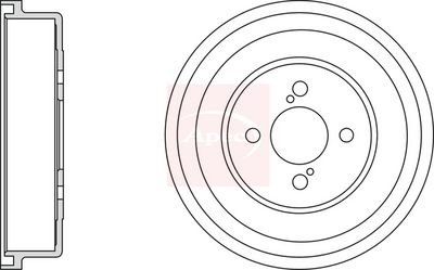 APEC Brake Drum DRM9973