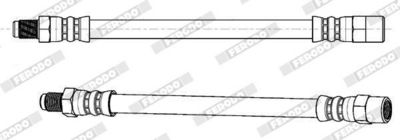 BREMSSCHLAUCH FERODO FHY3370 1