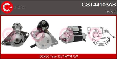 CASCO Startmotor / Starter Brand New HQ (CST44103AS)