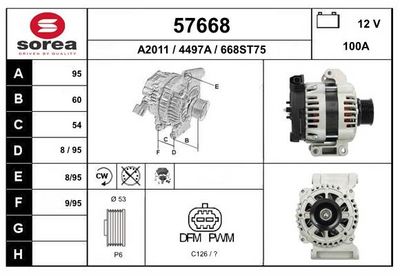 GENERATOR EAI 57668
